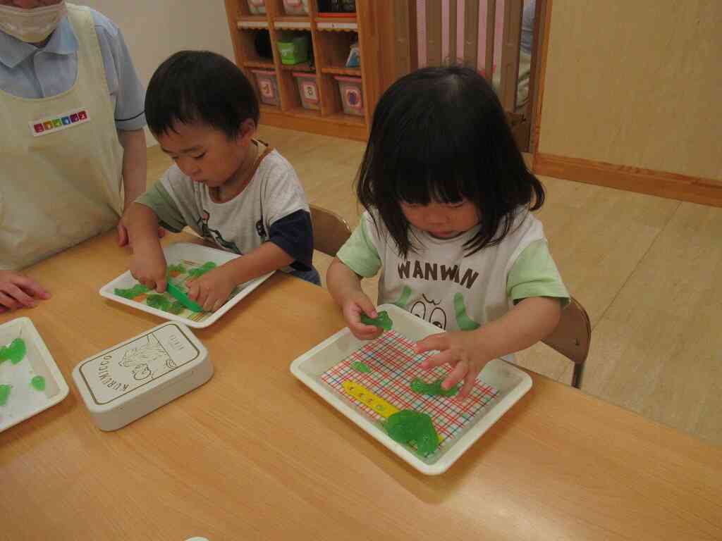 スライム遊びをしました