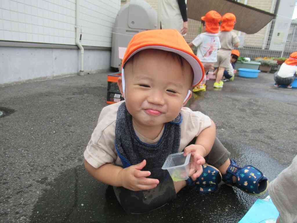 お水、気持ちいいね！