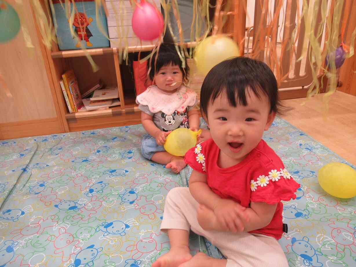 私たちといっぱい遊ぼうね！