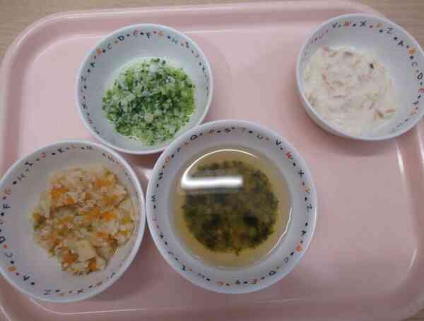 8月後期食と3時のおやつ