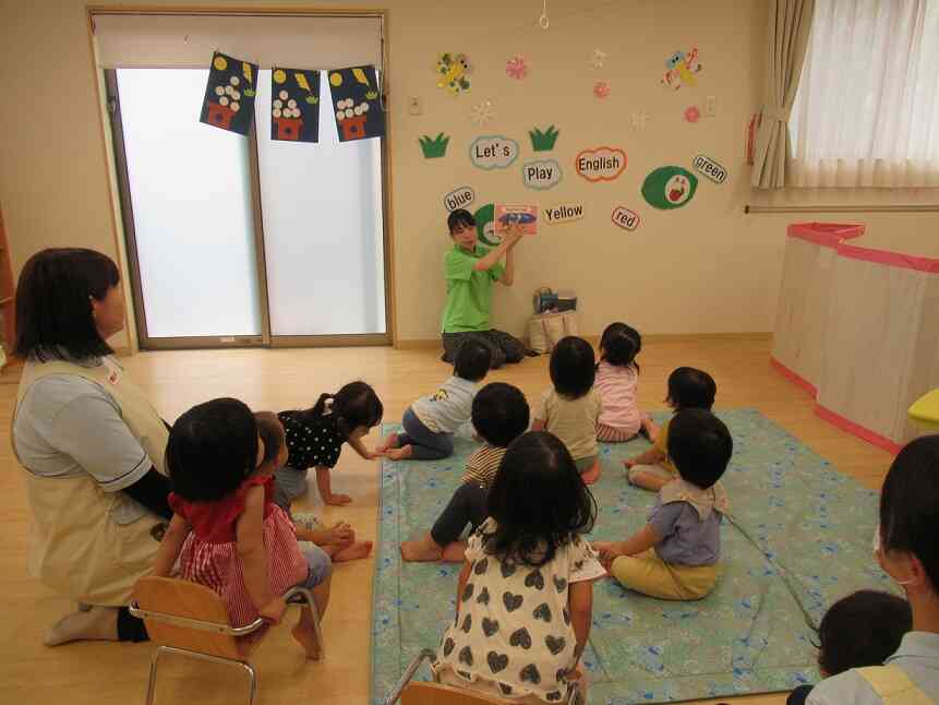 英語で遊ぼう！（0.1.2歳児）