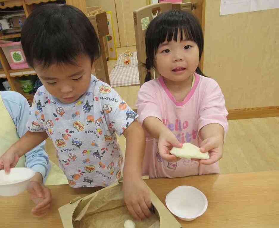 お団子作りをしたよ！