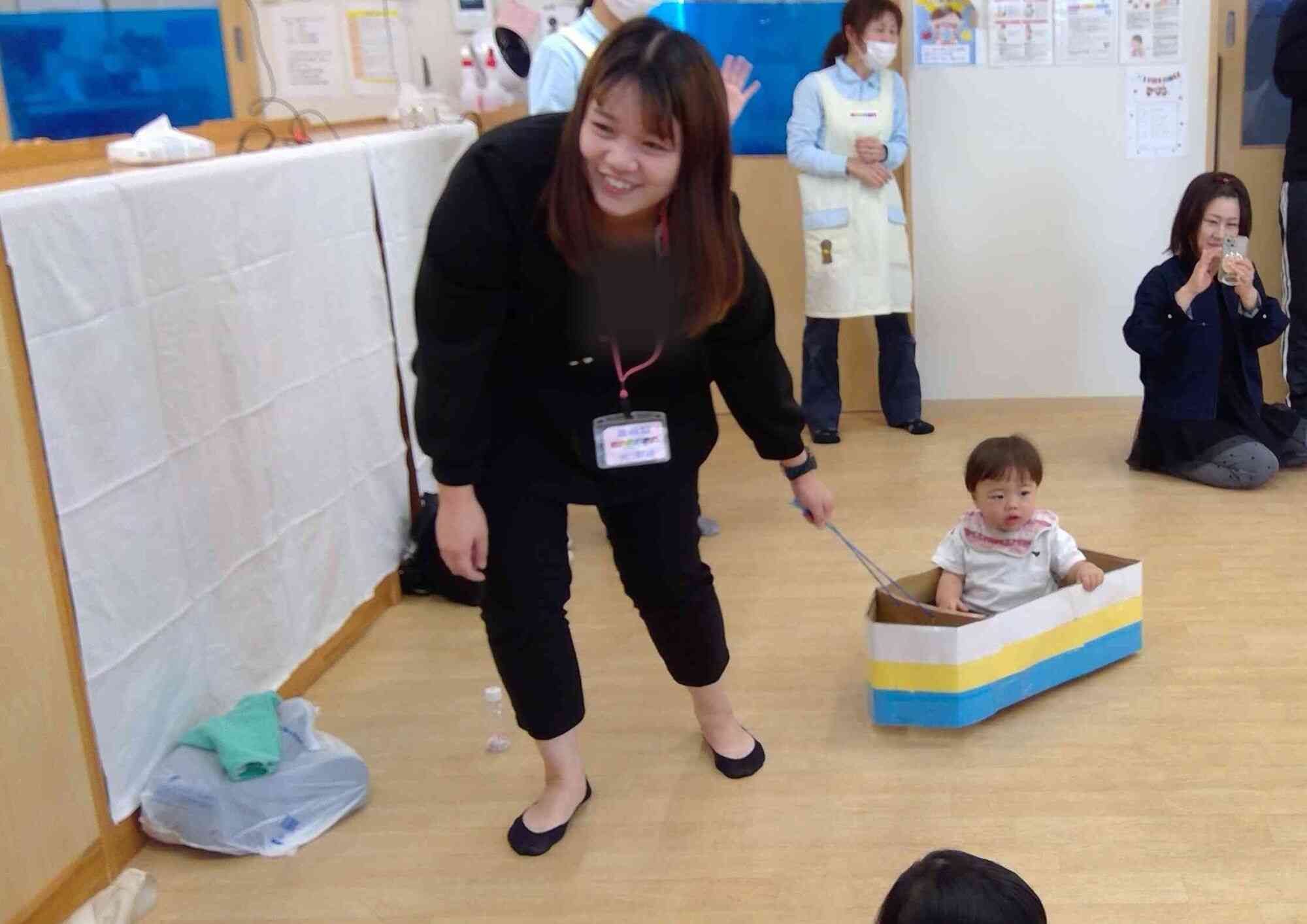 初めての運動会