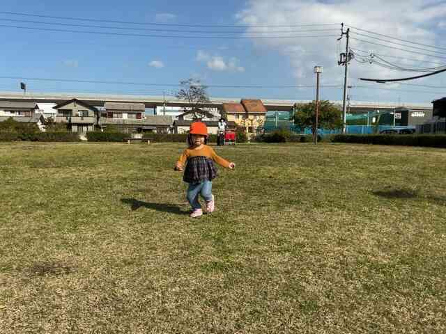 大好きな公園に行ったよ！