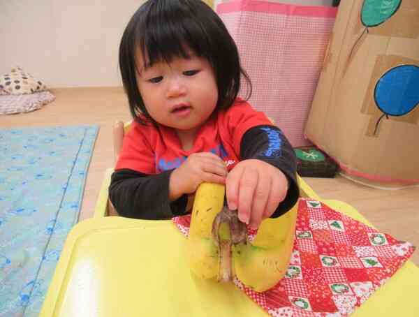 あっ、見つけたよ。きいろのくだもの！