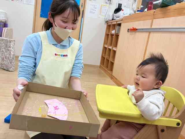 先生と一緒にコロコロ〜！！転がる様子を見るのも楽しいね♡