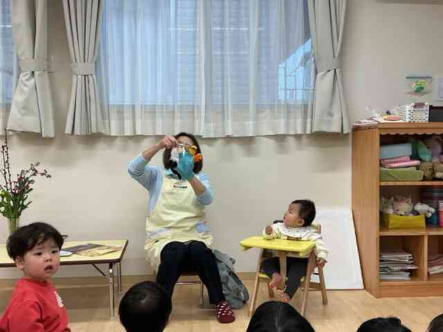 ひなまつり誕生会（0,1,2歳児）