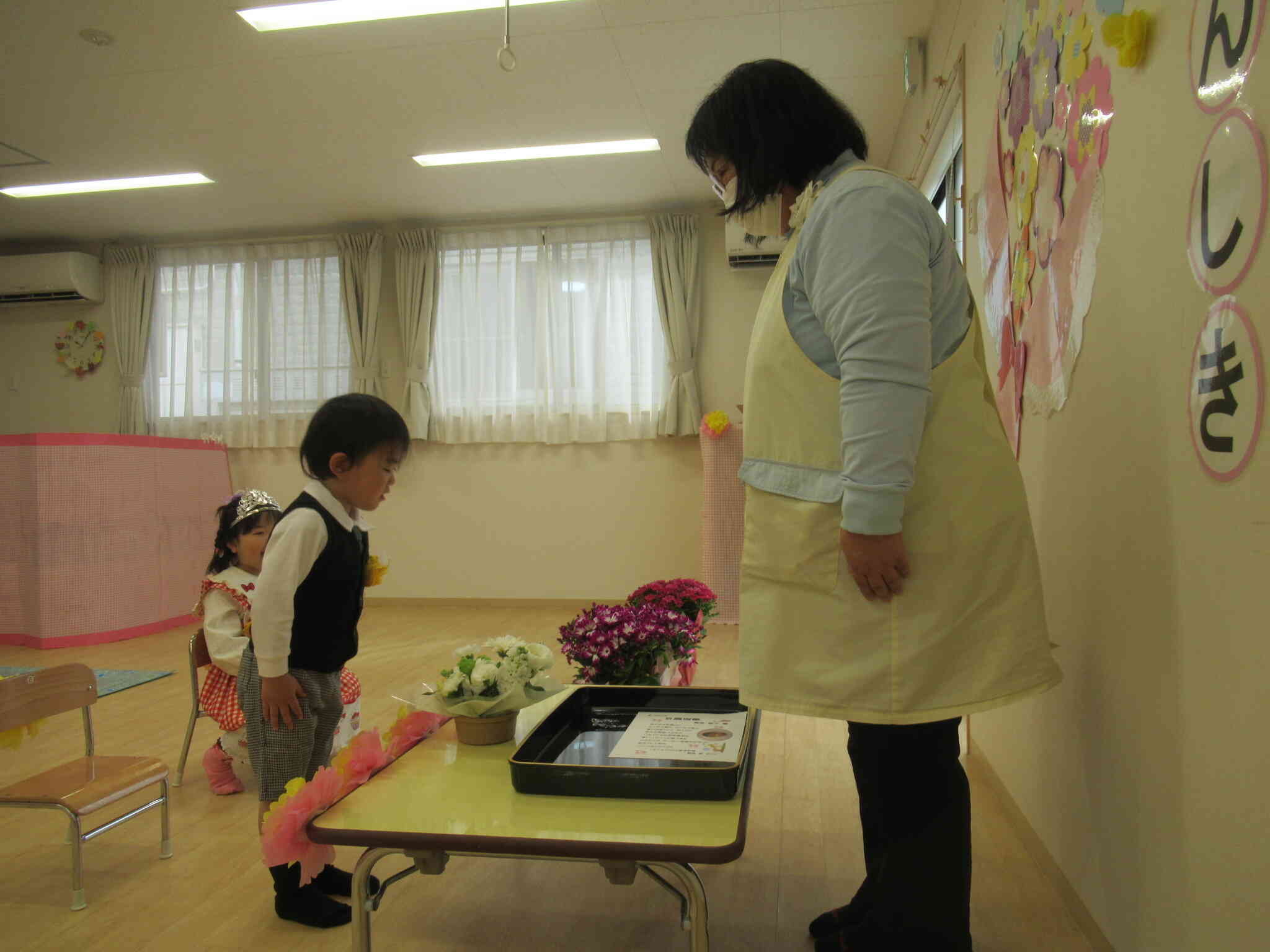 卒園式（２歳児）