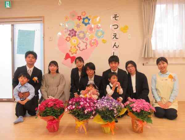 卒園式がありました。うさぎ組さんおめでとうございます。次の保育園でもたくさん友だちを作ってくださいね♡