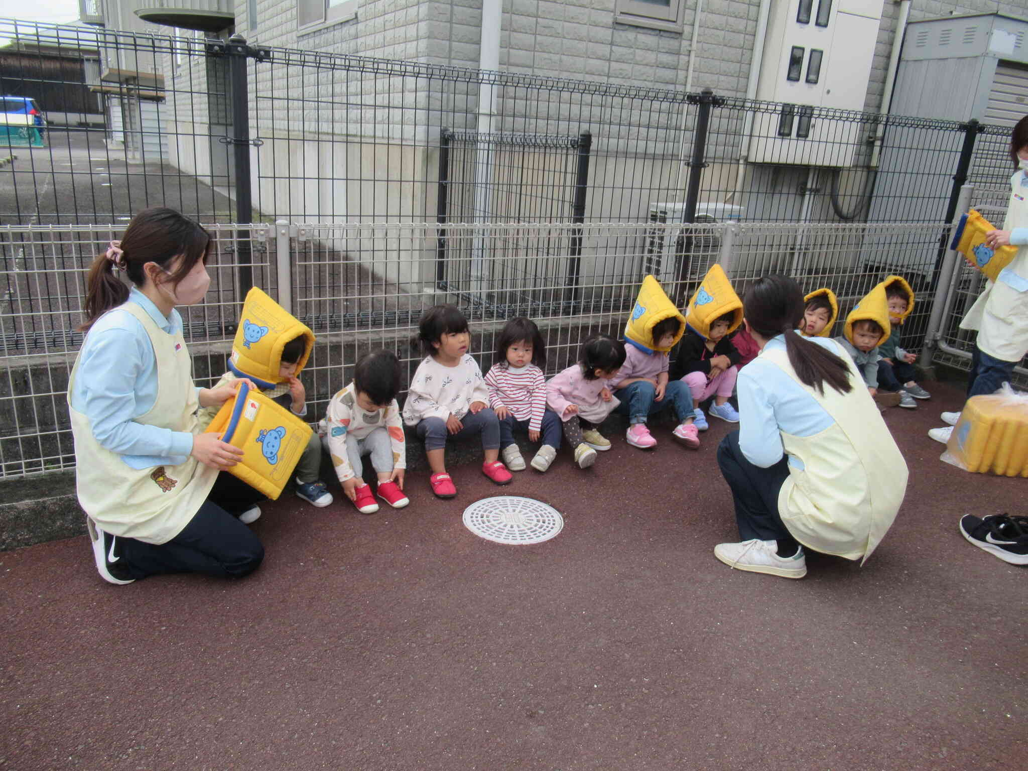 真剣な表情でお話を聞いてくれました♪