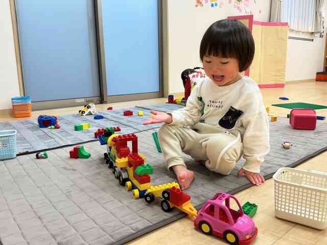 なが〜い車だよ！