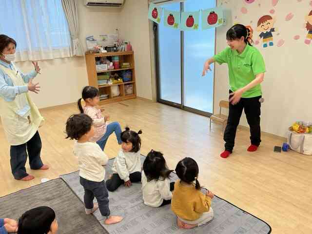 英語で遊ぼうに参加しました（1，2歳児)