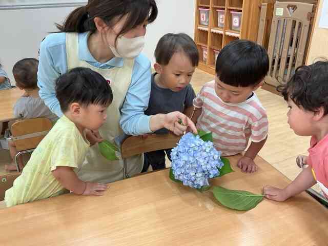 雨の日のかわいいおきゃくさん♪（0.1.2歳児）