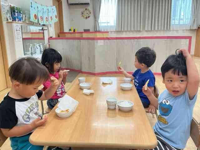 みんなで作ったピザって美味しいね♪