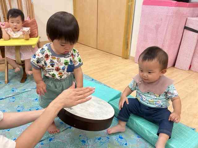 太鼓をドンドン⭐︎