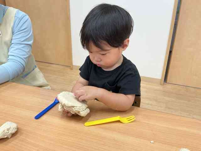  コーナー遊びをしたよ！(1.2歳児)