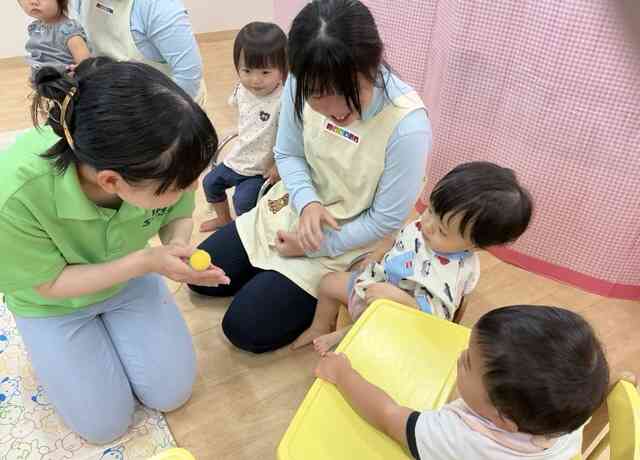 英語で遊ぼうに参加したよ♪(0,1,2歳児)
