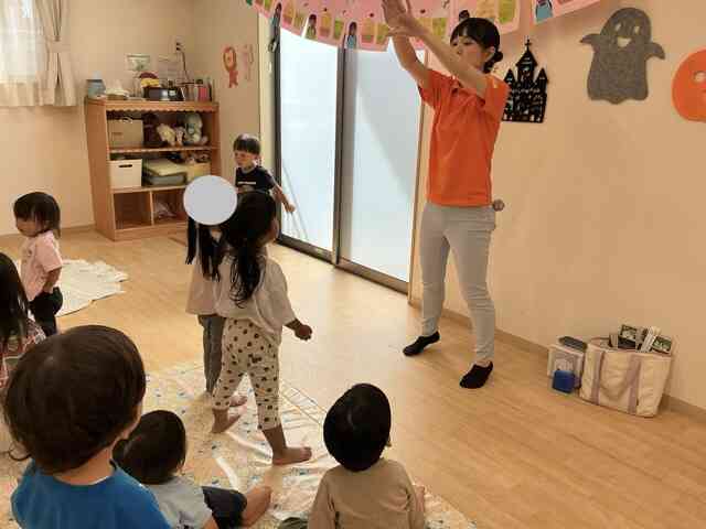 英語で遊ぼうに参加したよ！（0.1.2歳児）
