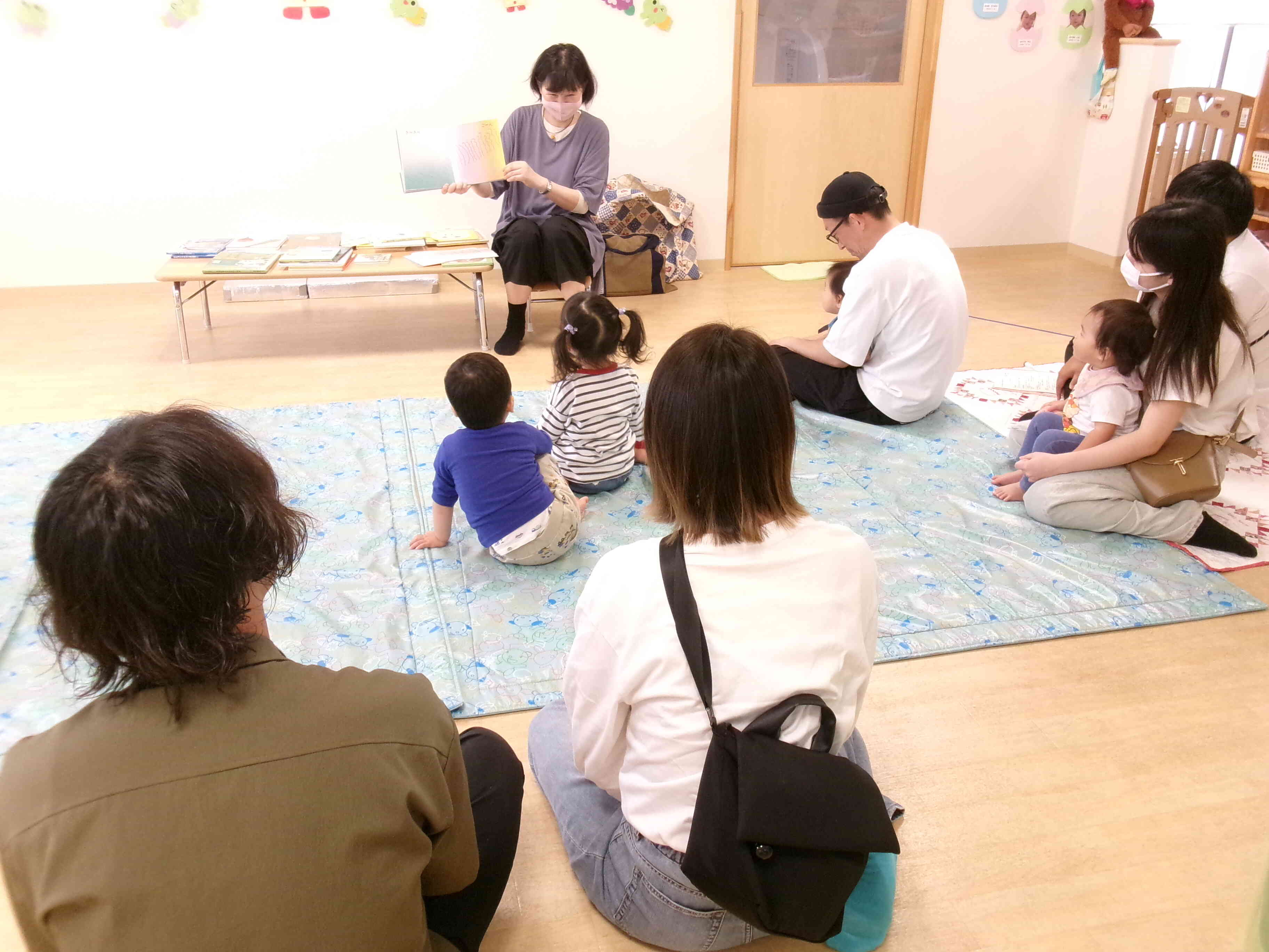 絵本読み聞かせ教室があったよ！