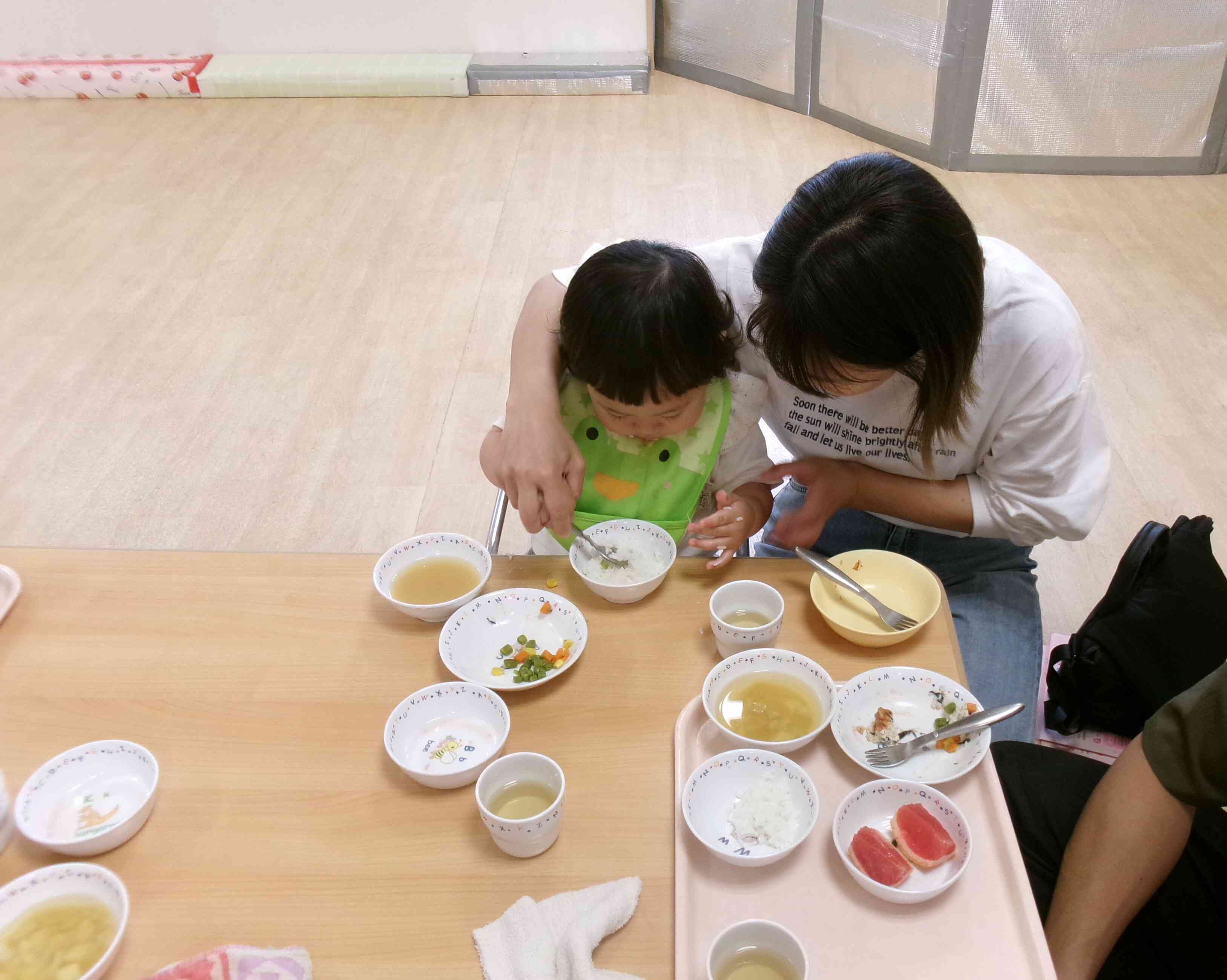 一緒に食べると美味しいね！