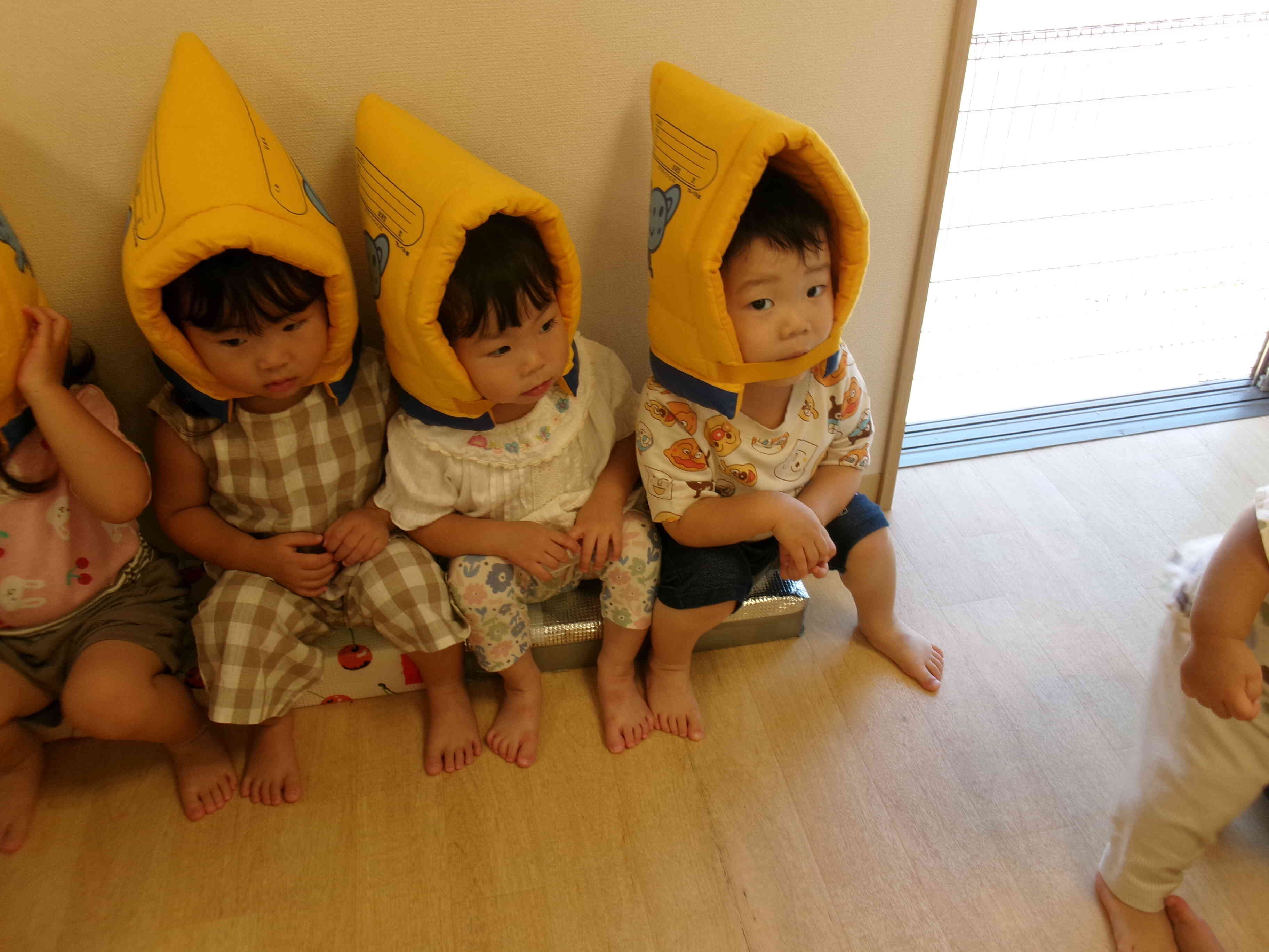 避難訓練がありました!