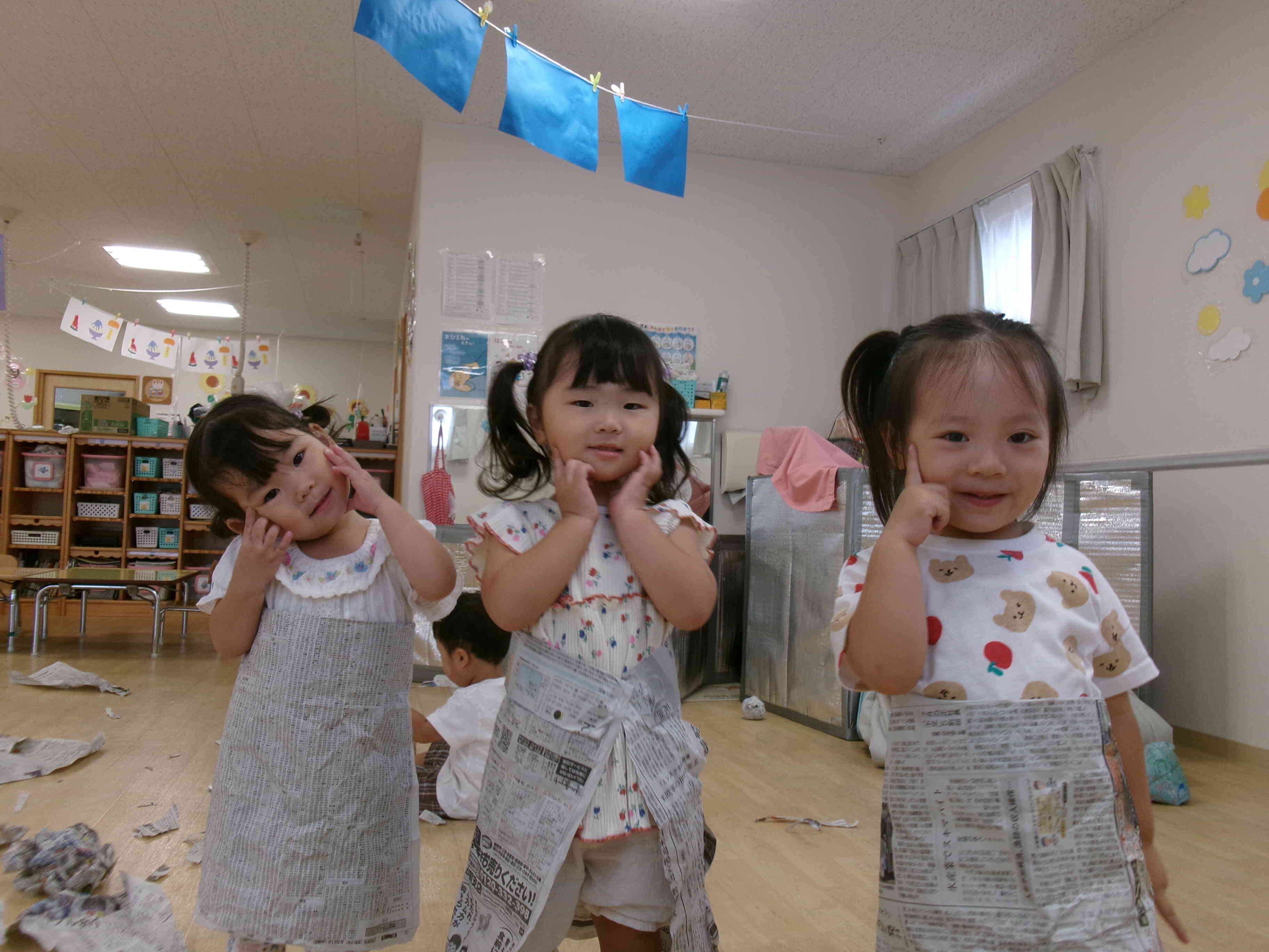 新聞あそび～全クラス～