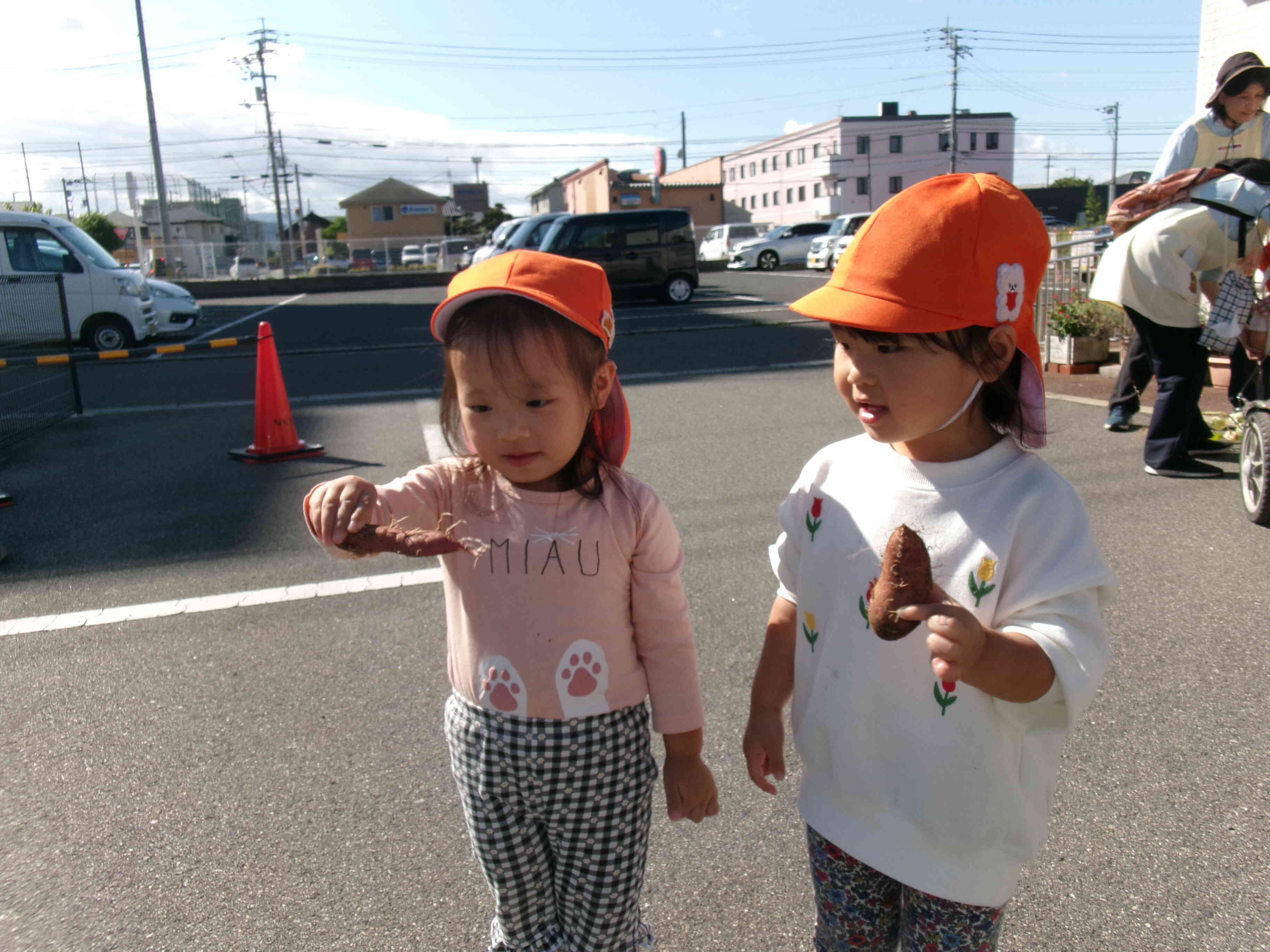 みてみて！！お友だちと比べっこ♪