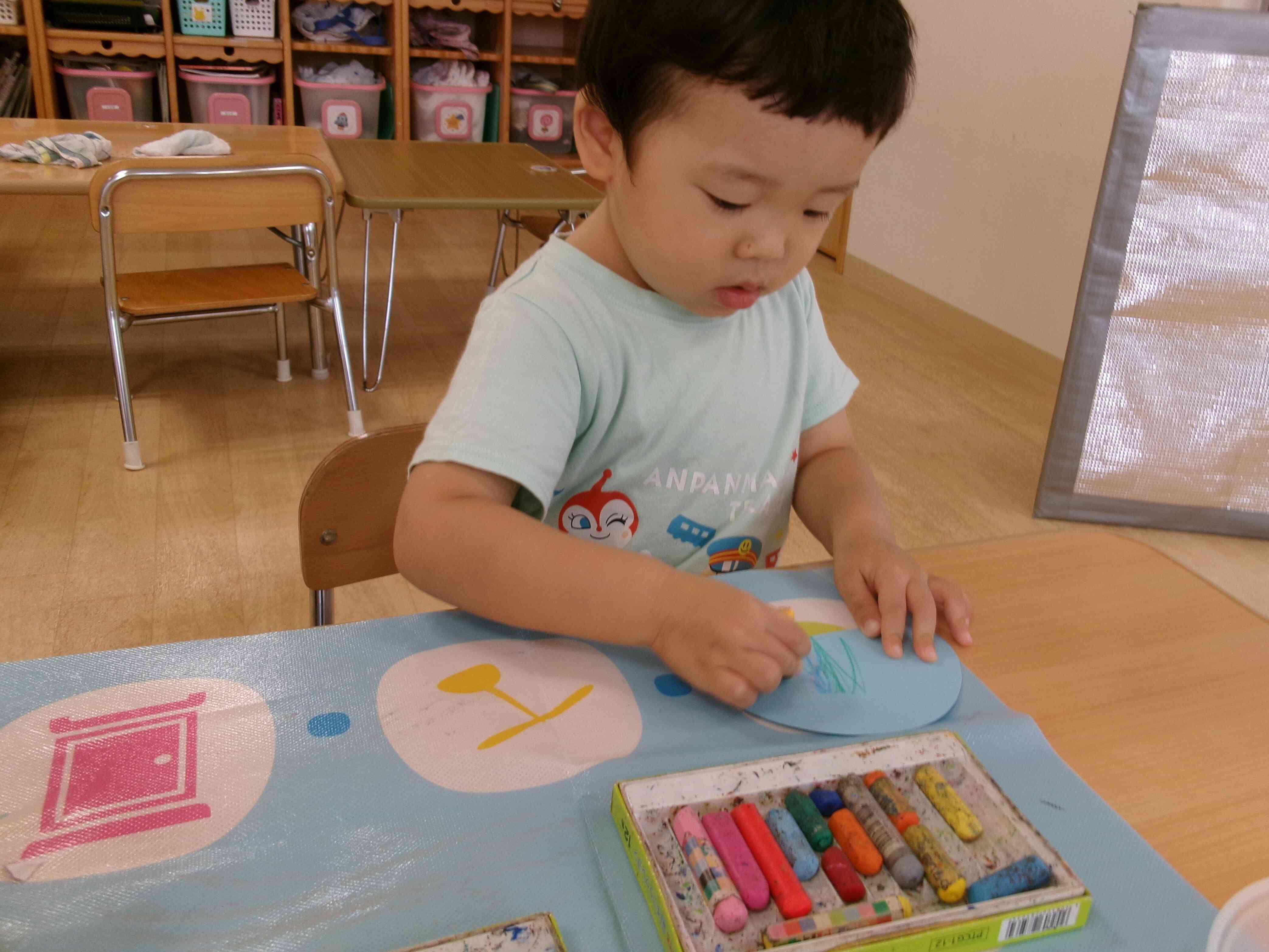 「きのこ」の製作をしたよ！～うさぎ組～