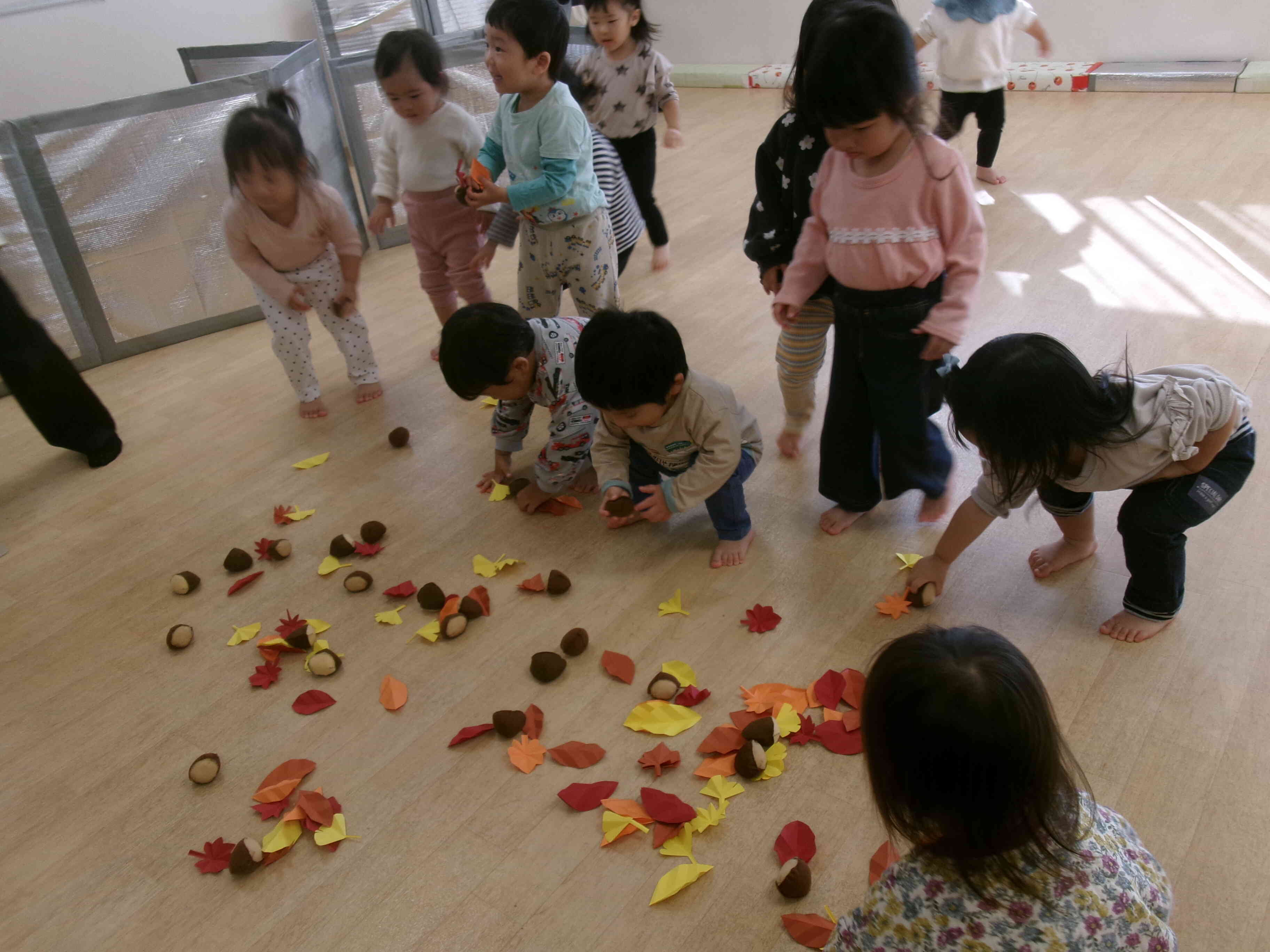 栗、見つけられるかな？