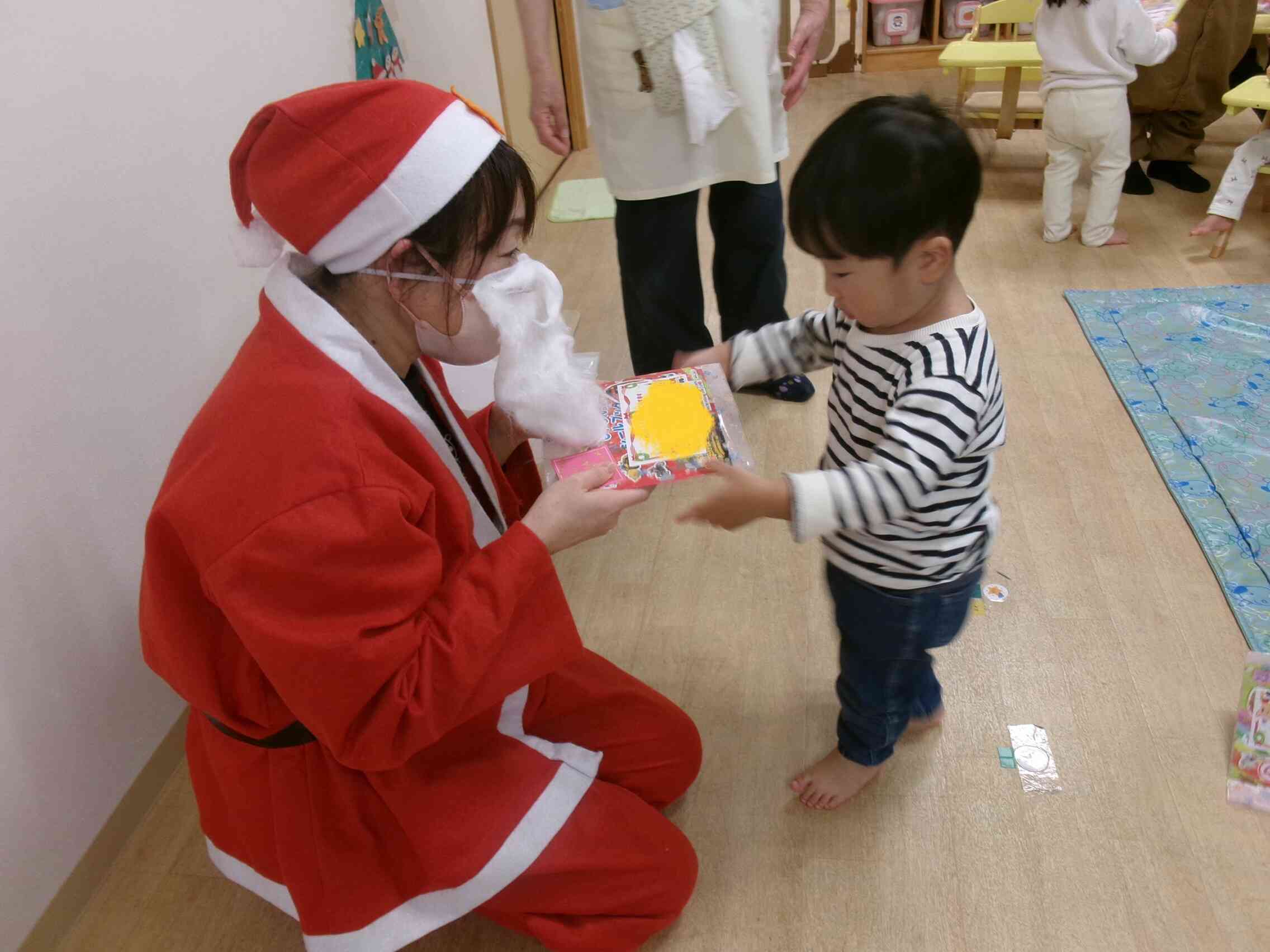 サンタさんからプレゼントもらったよ！