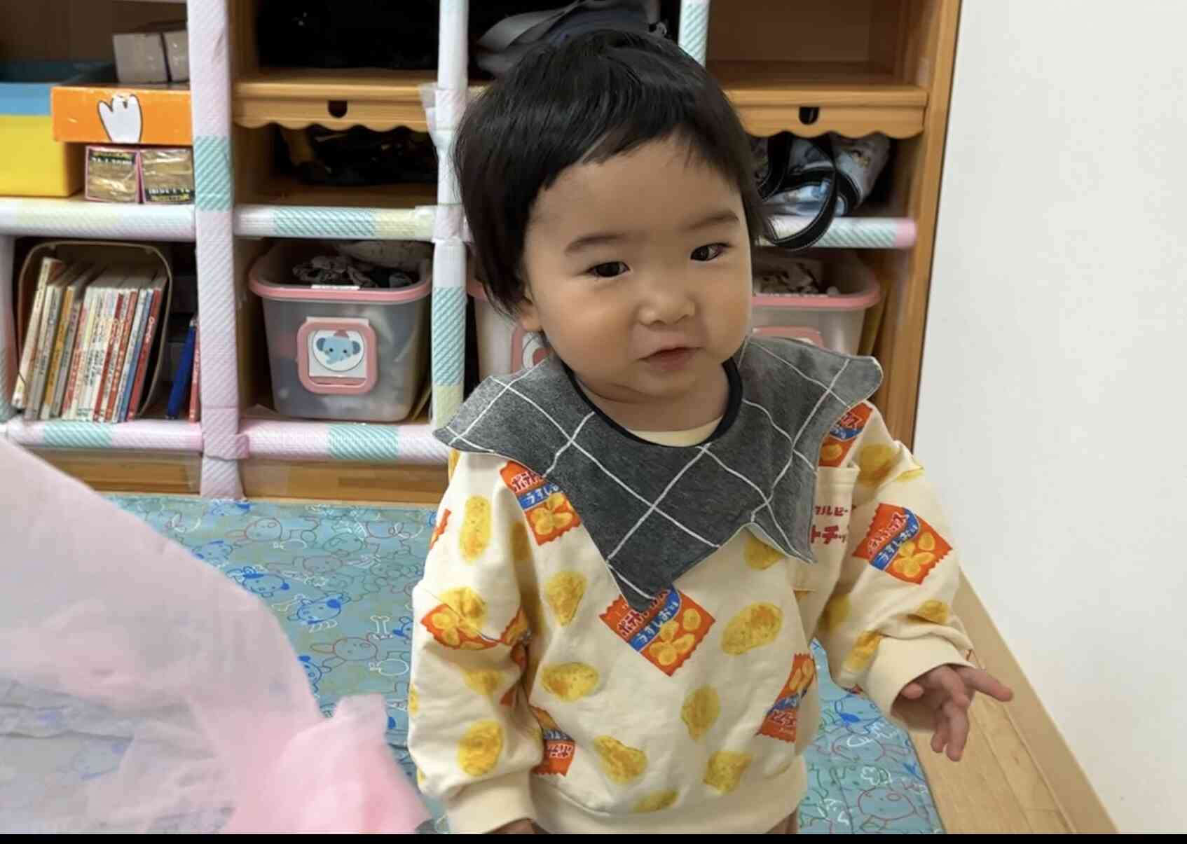 オーガンジー遊び、面白いね♡