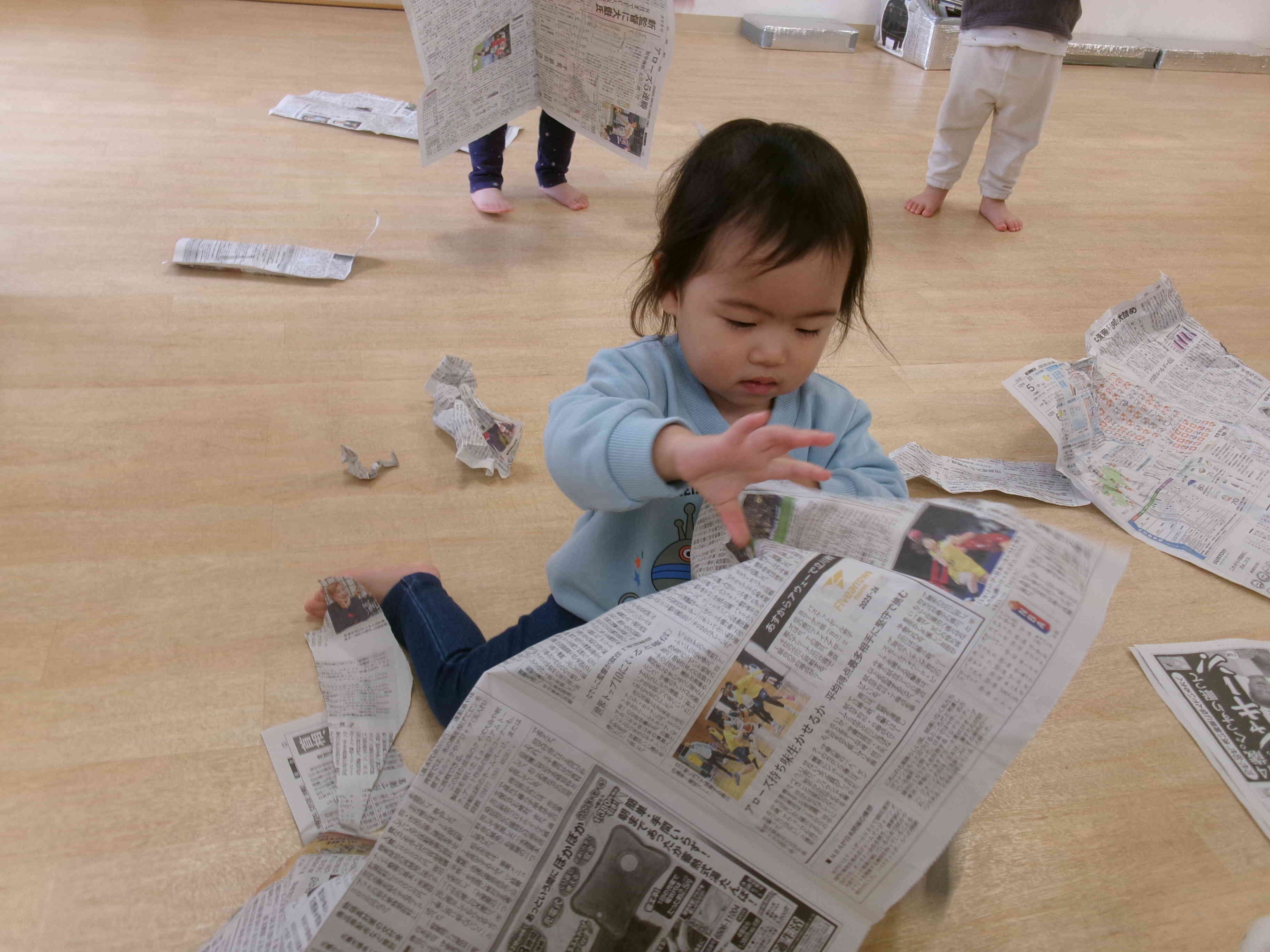 感触がおもしろいね！