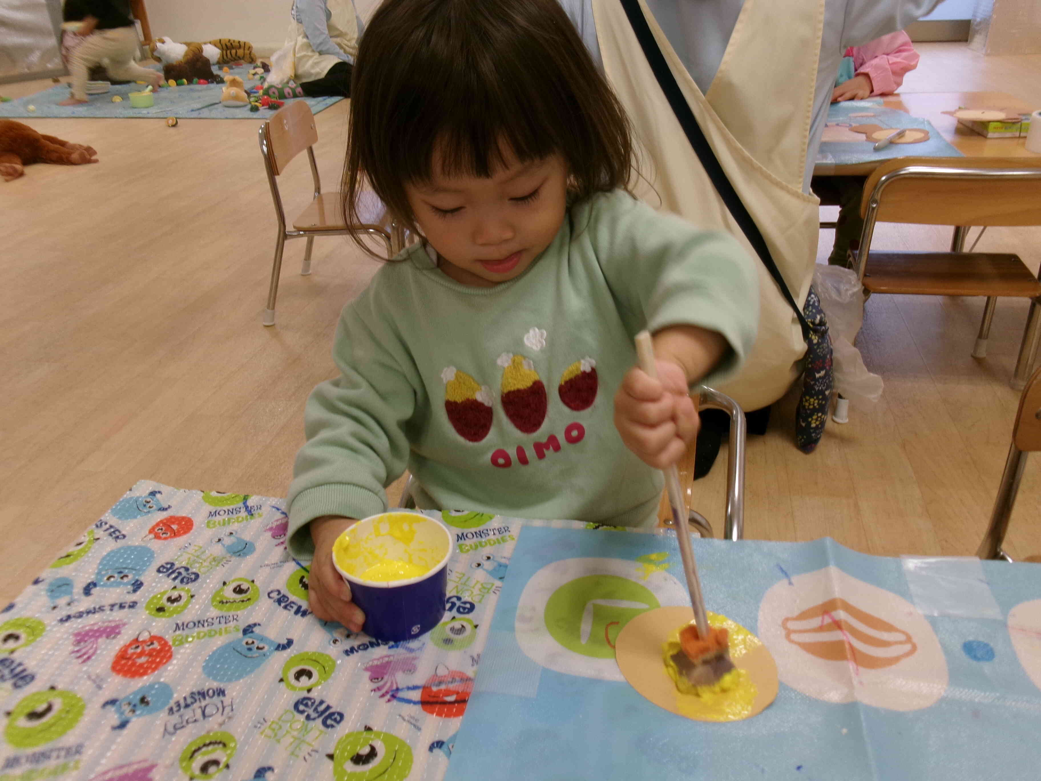 スポンジスタンプ！