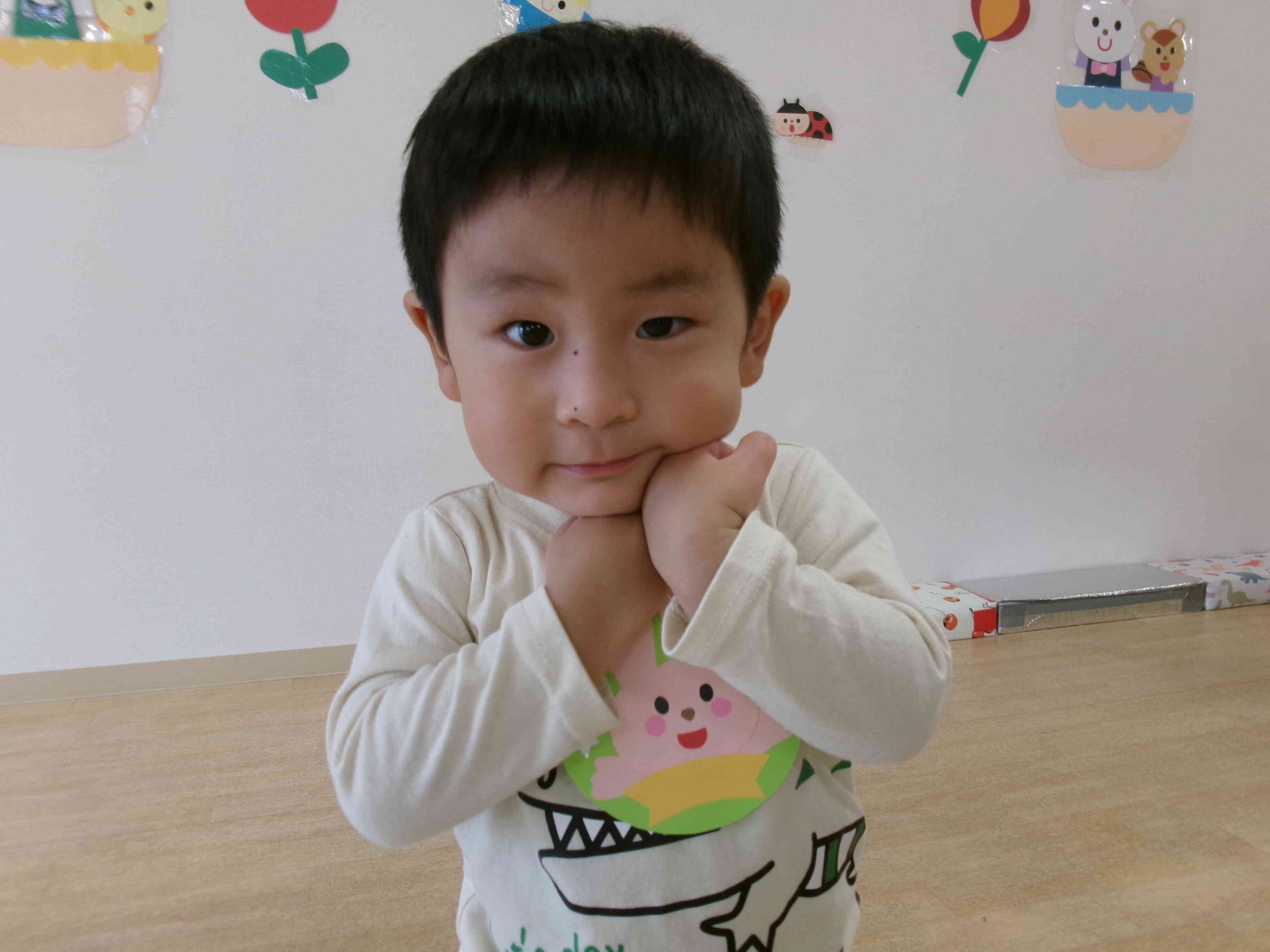 うさぎ組さんになったんだ♪