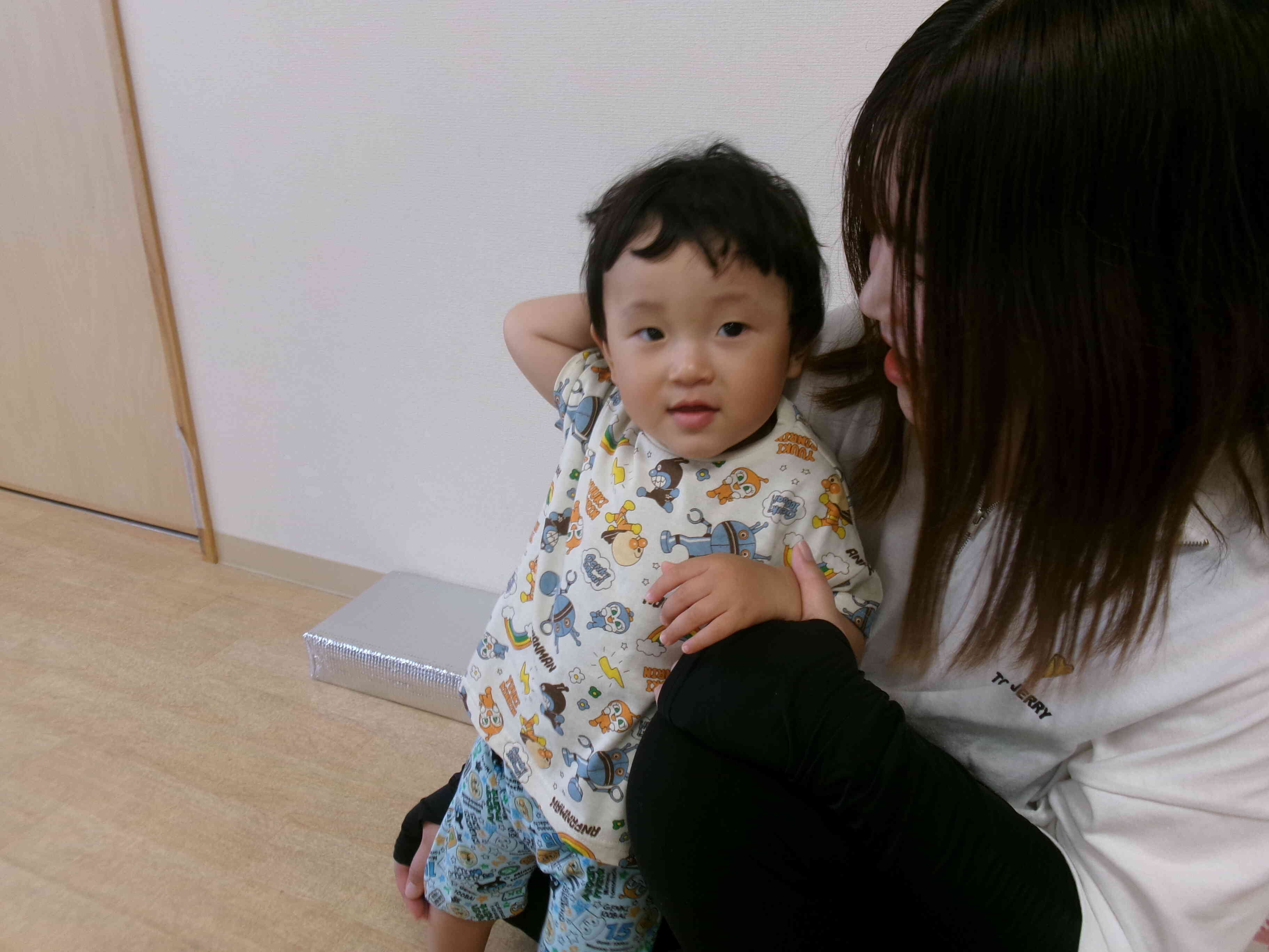 ママと一緒だと楽しいな♡