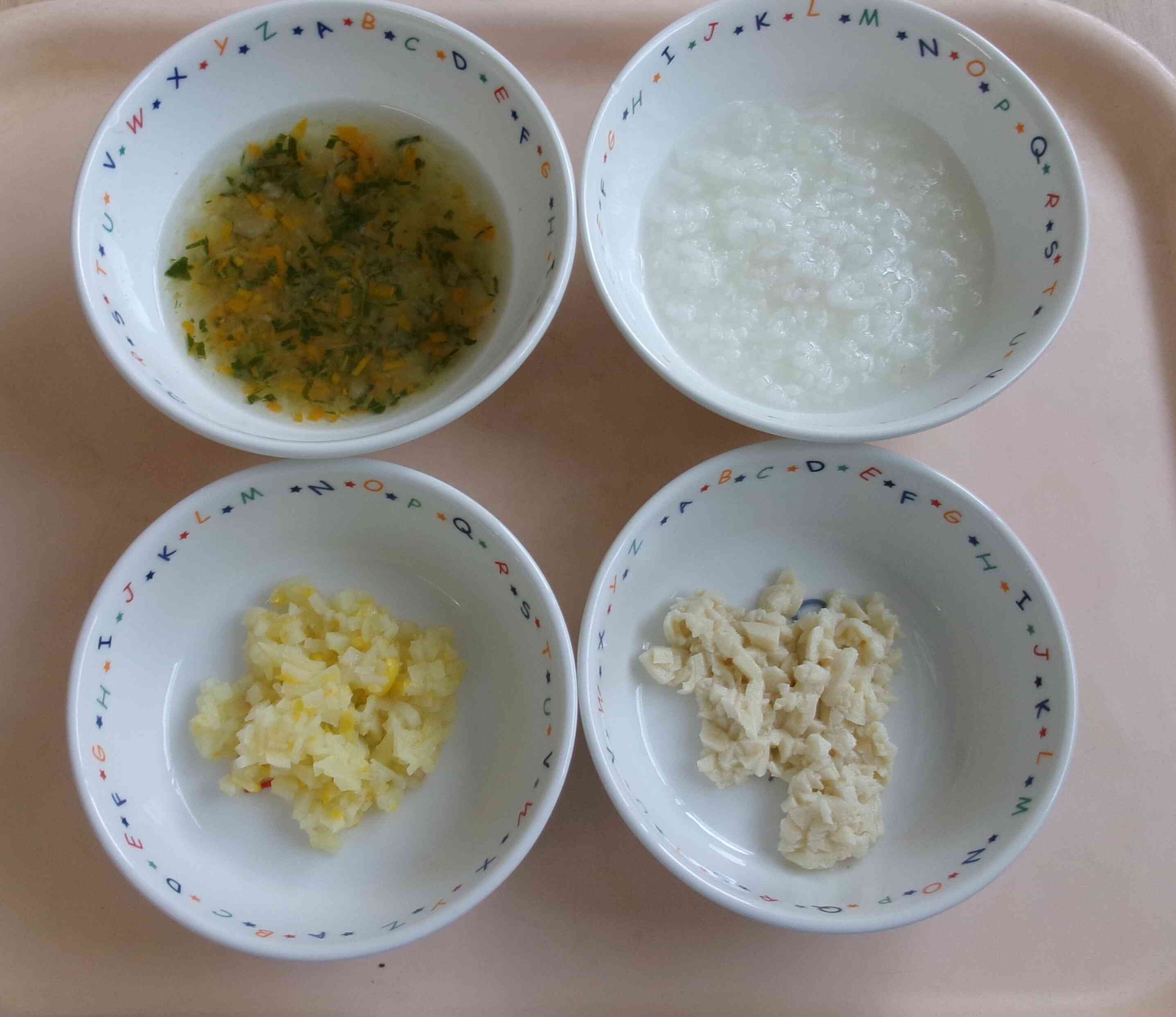 ６月の離乳食（中期食）
