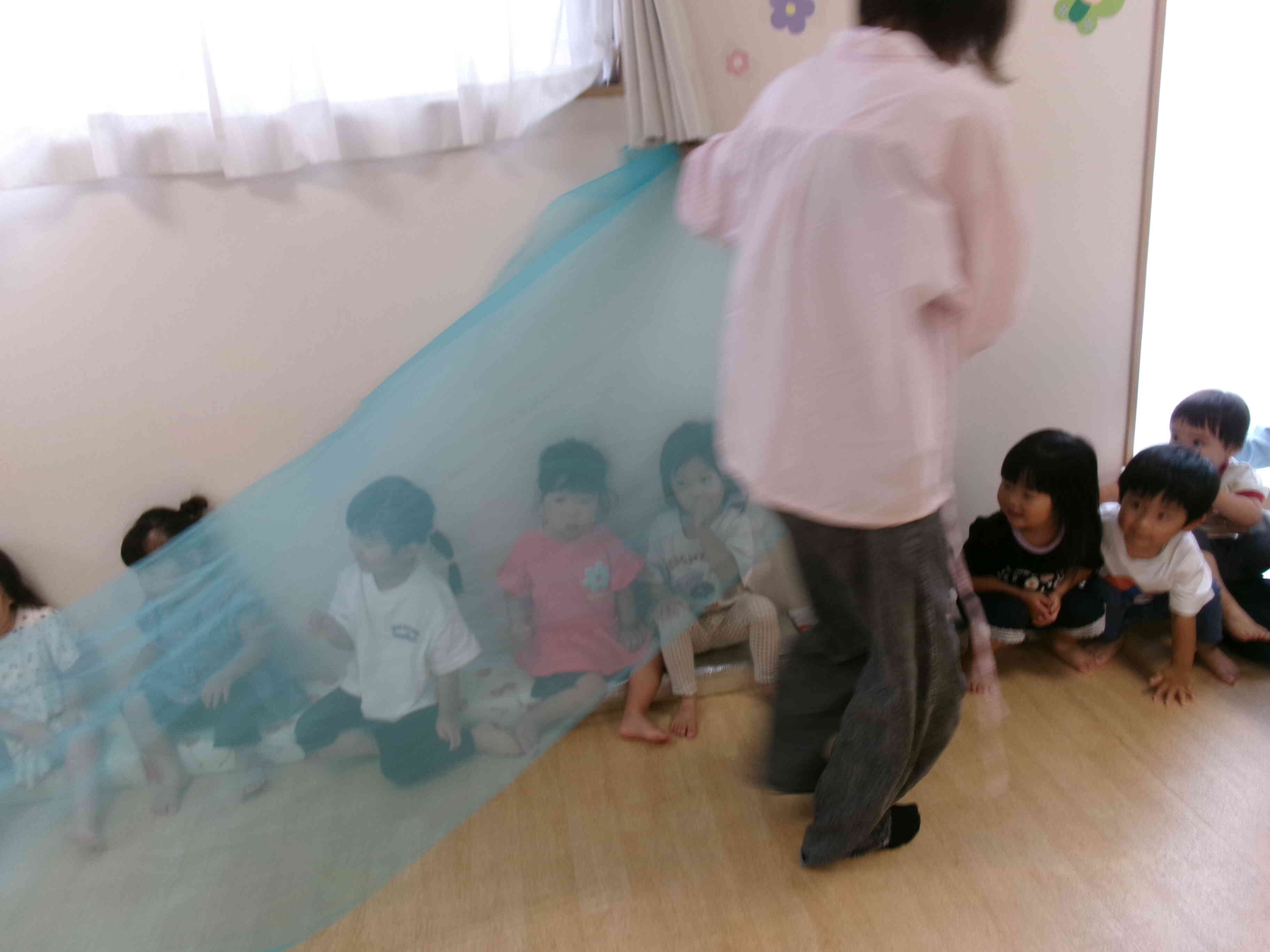 雨が降ってきた!