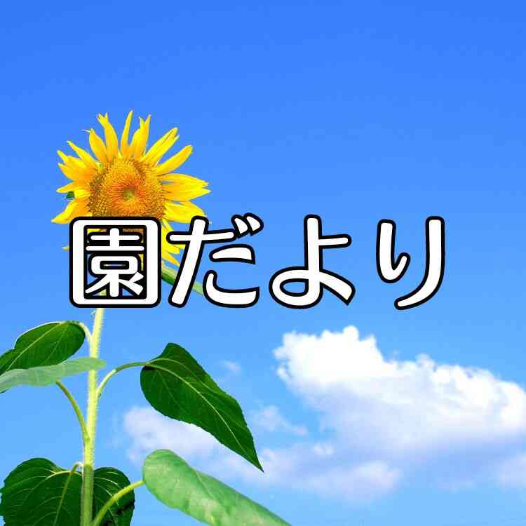 8月 保育園だより
