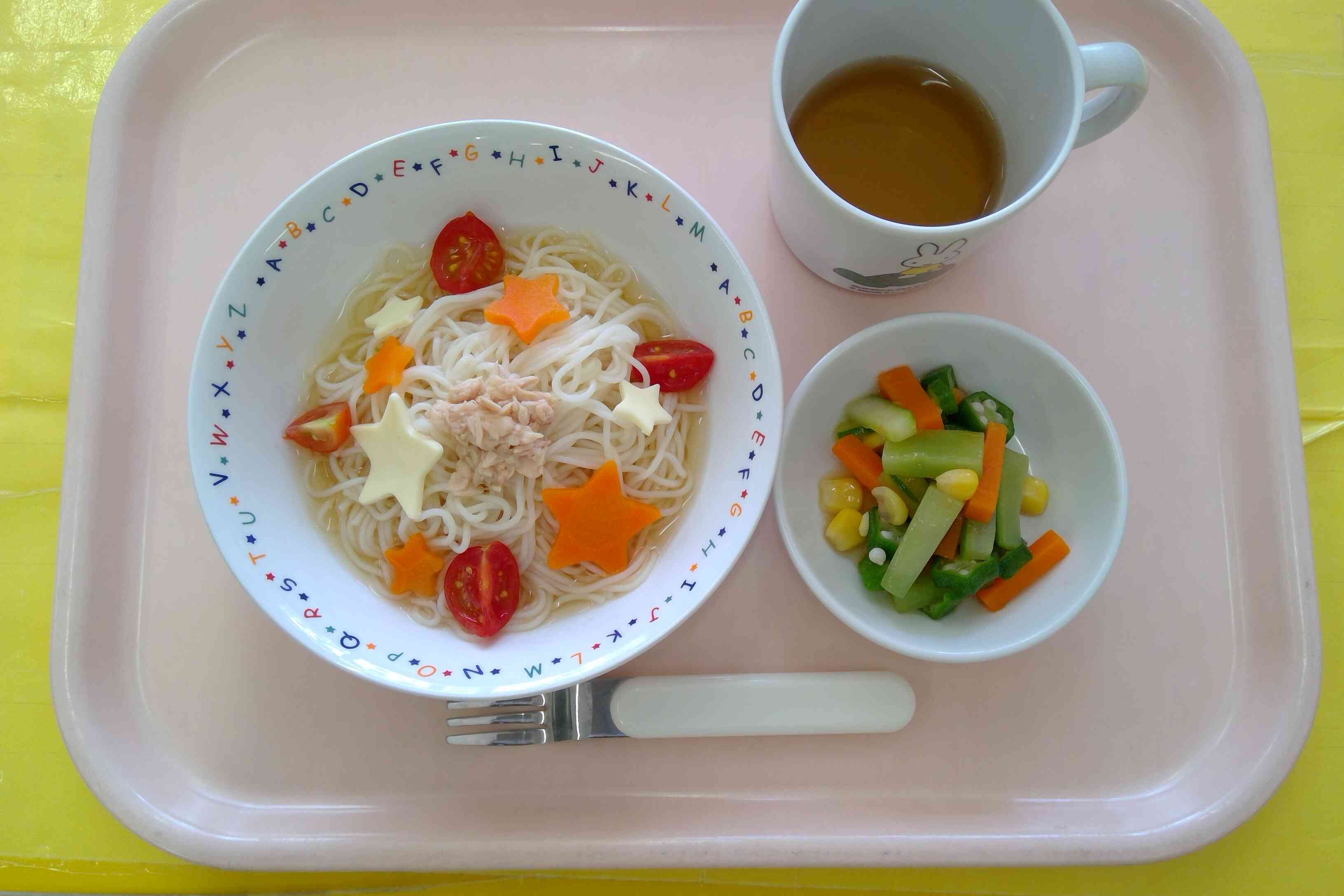７月７日のお給食（七夕）