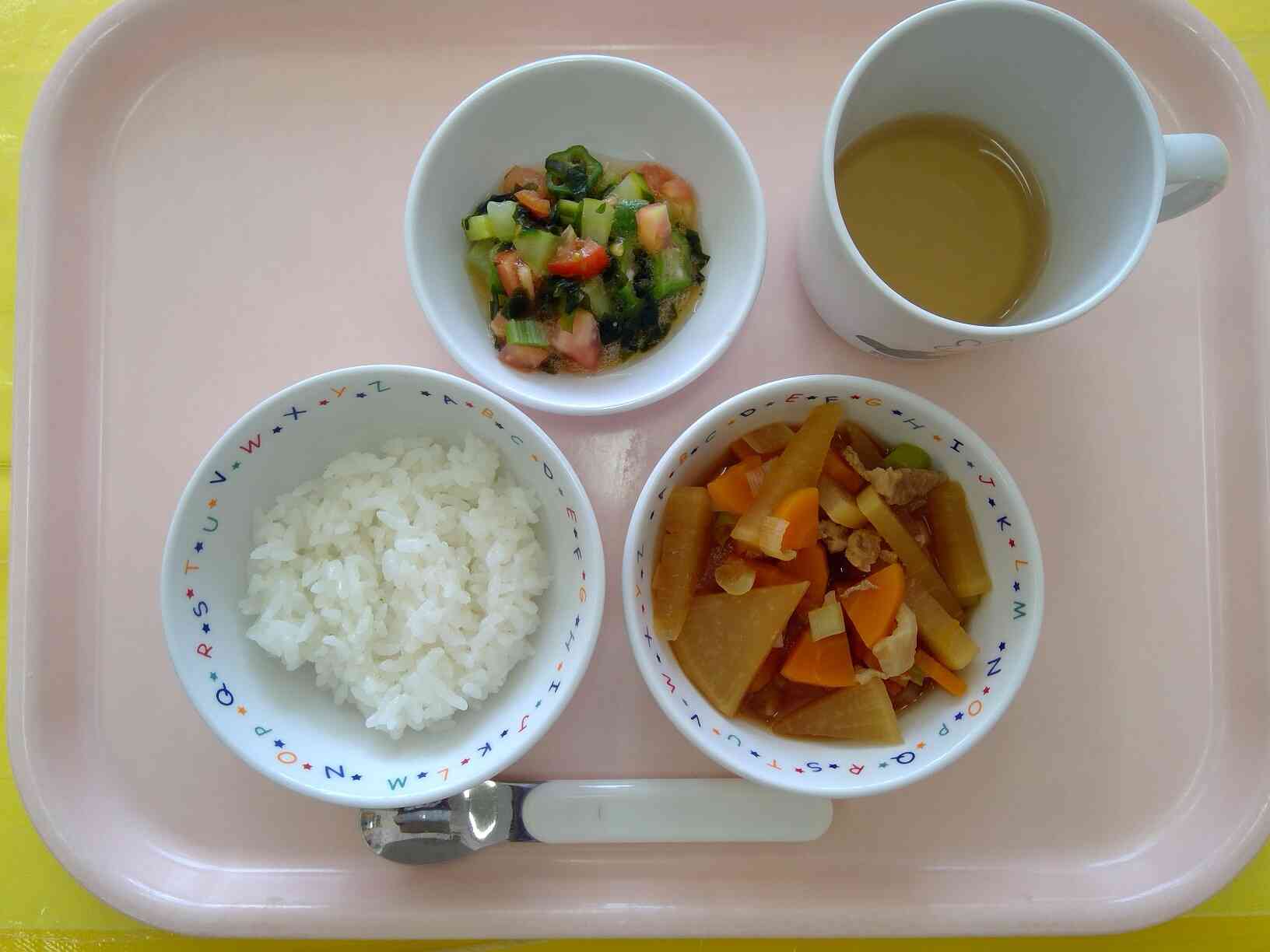 ８月４日のお給食