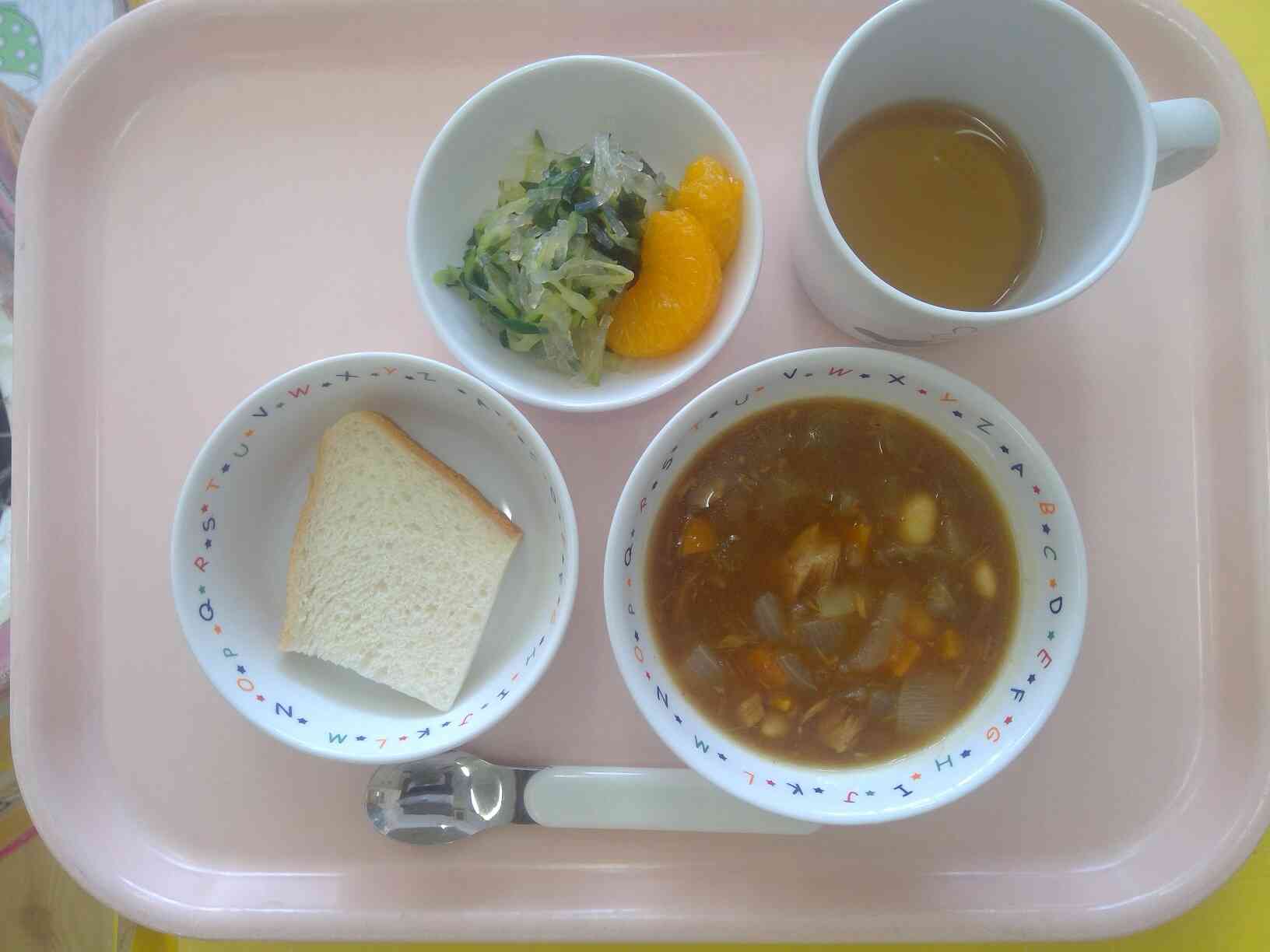 ８月８日のお給食