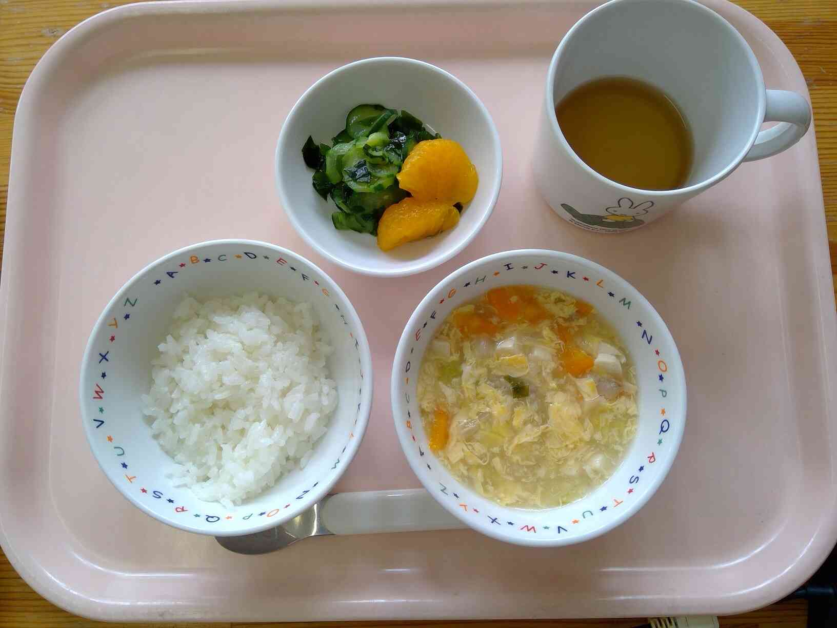 ９月１２日のお給食