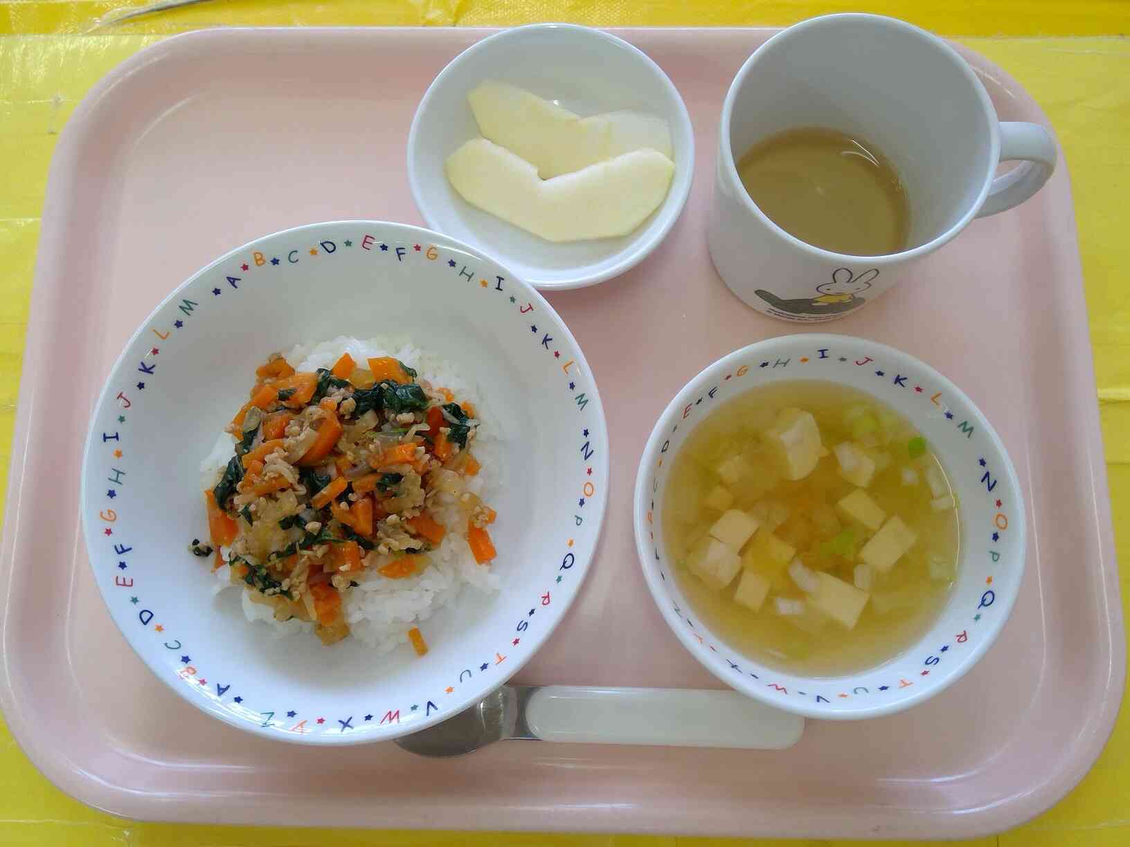 １０月１５日のお給食