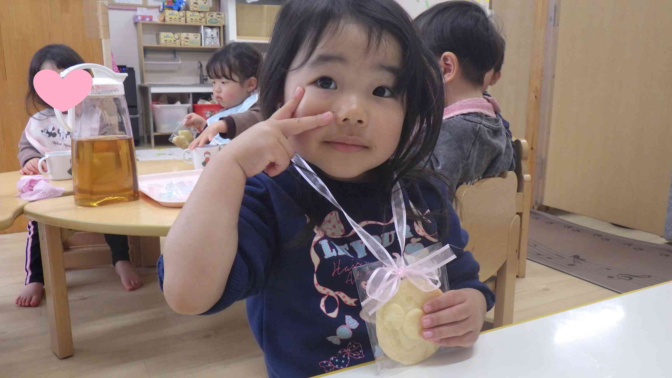 おおきくなったで賞のメダルクッキーを作りました!
