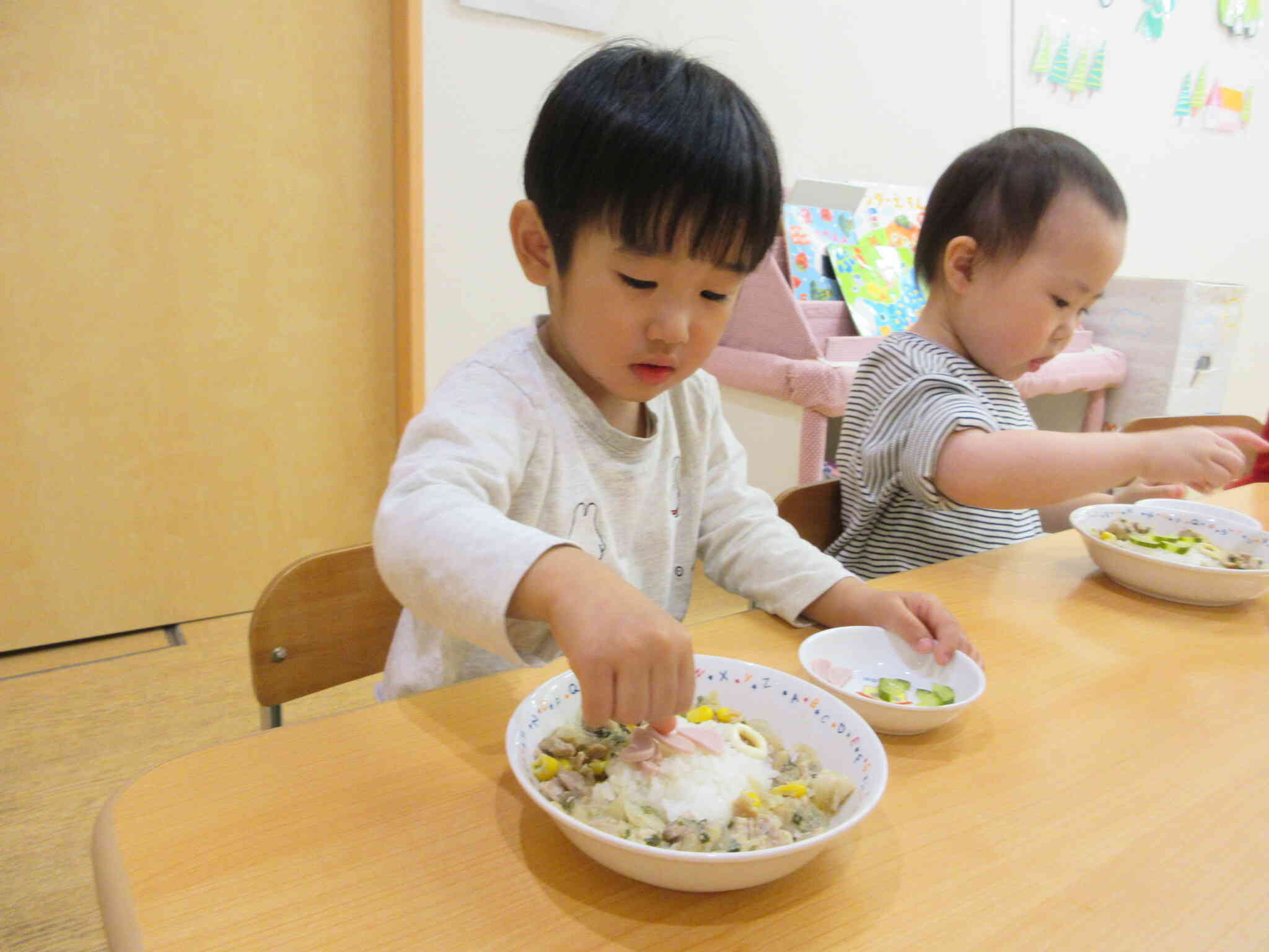 子どもの日お祝い給食（食育活動）