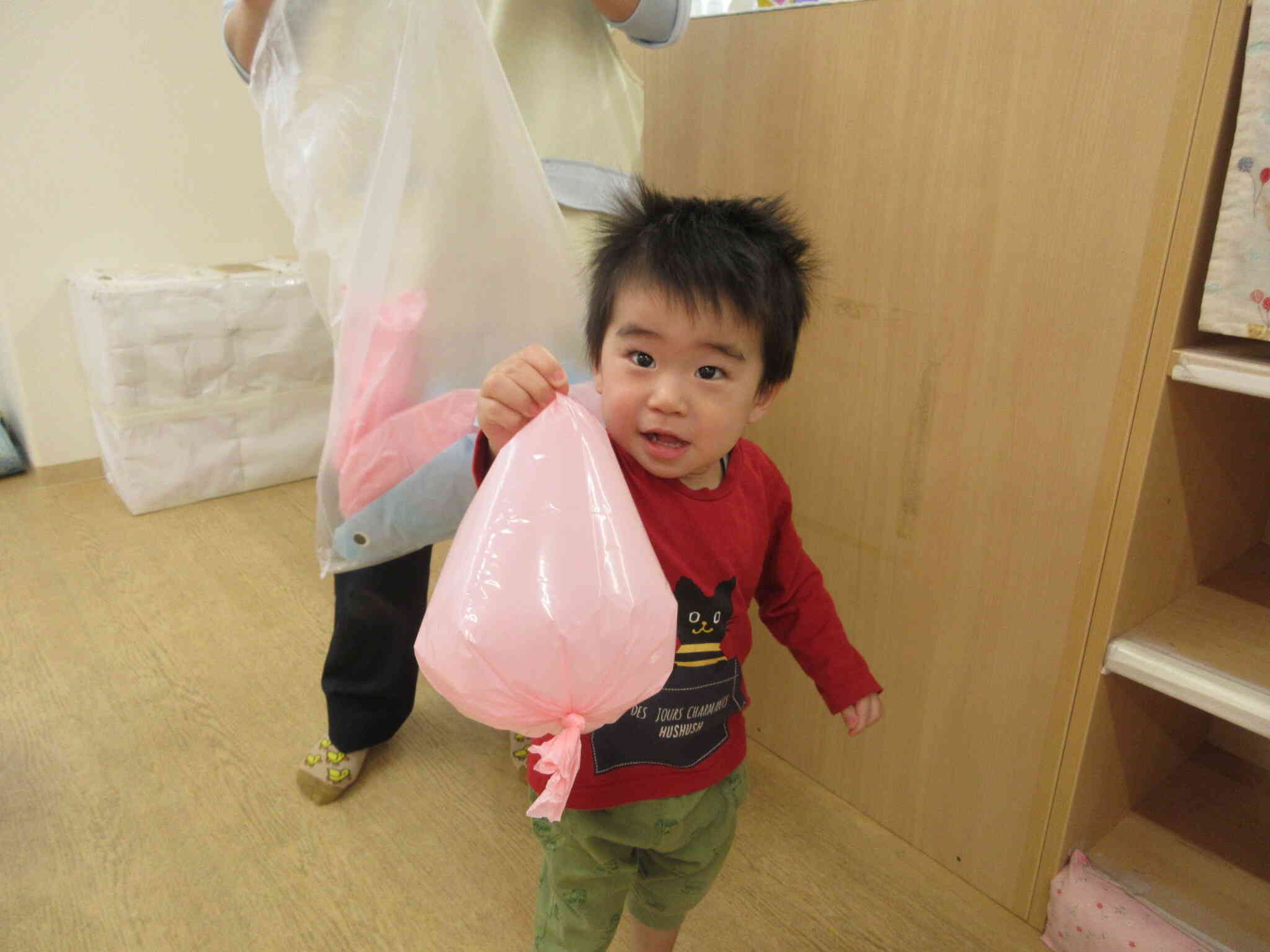 小さいこいのぼり、みーつけた！