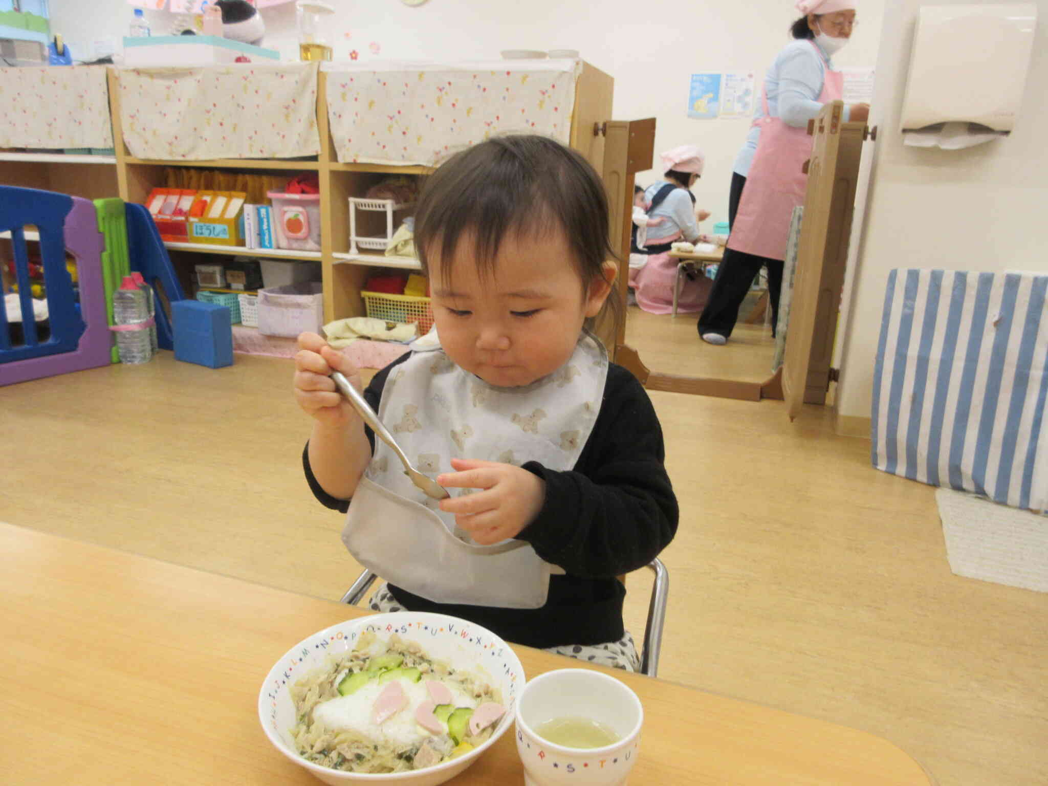 こいのぼりの形ごはん、いただきまーす！