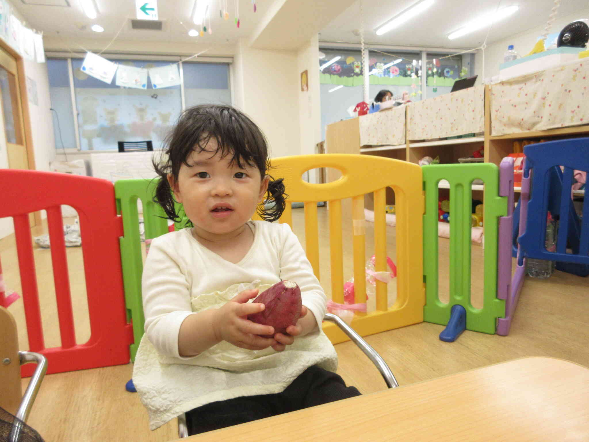 さつまいも、大きいね！