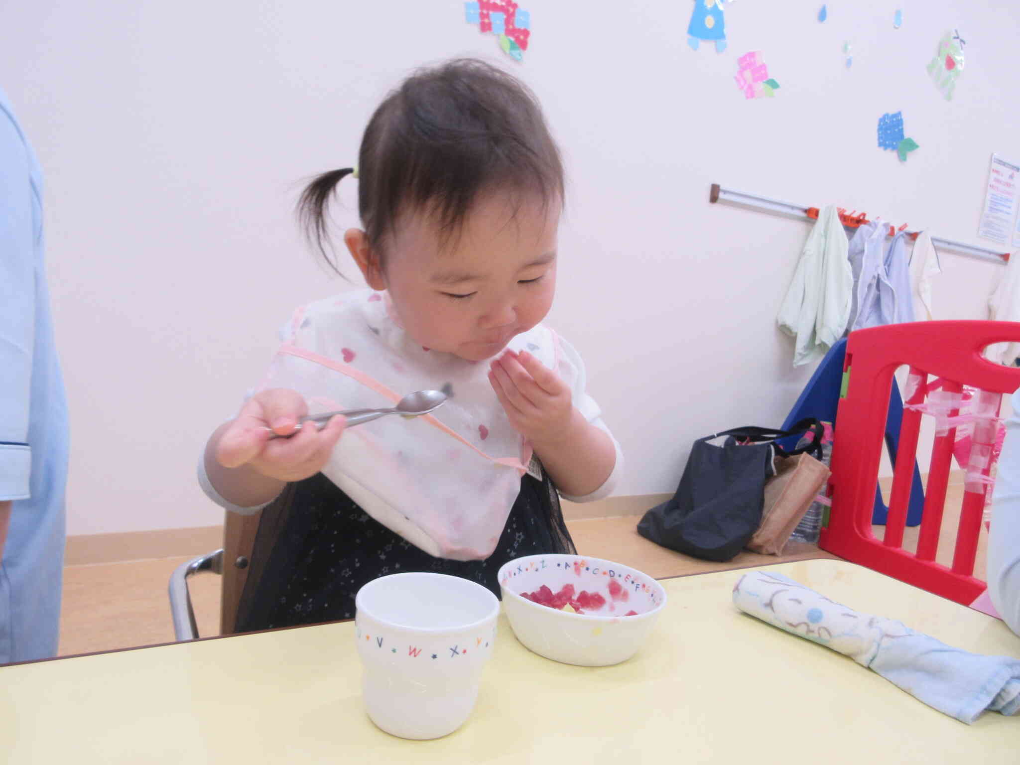 紫陽花まんじゅうのお味はどうかな？
