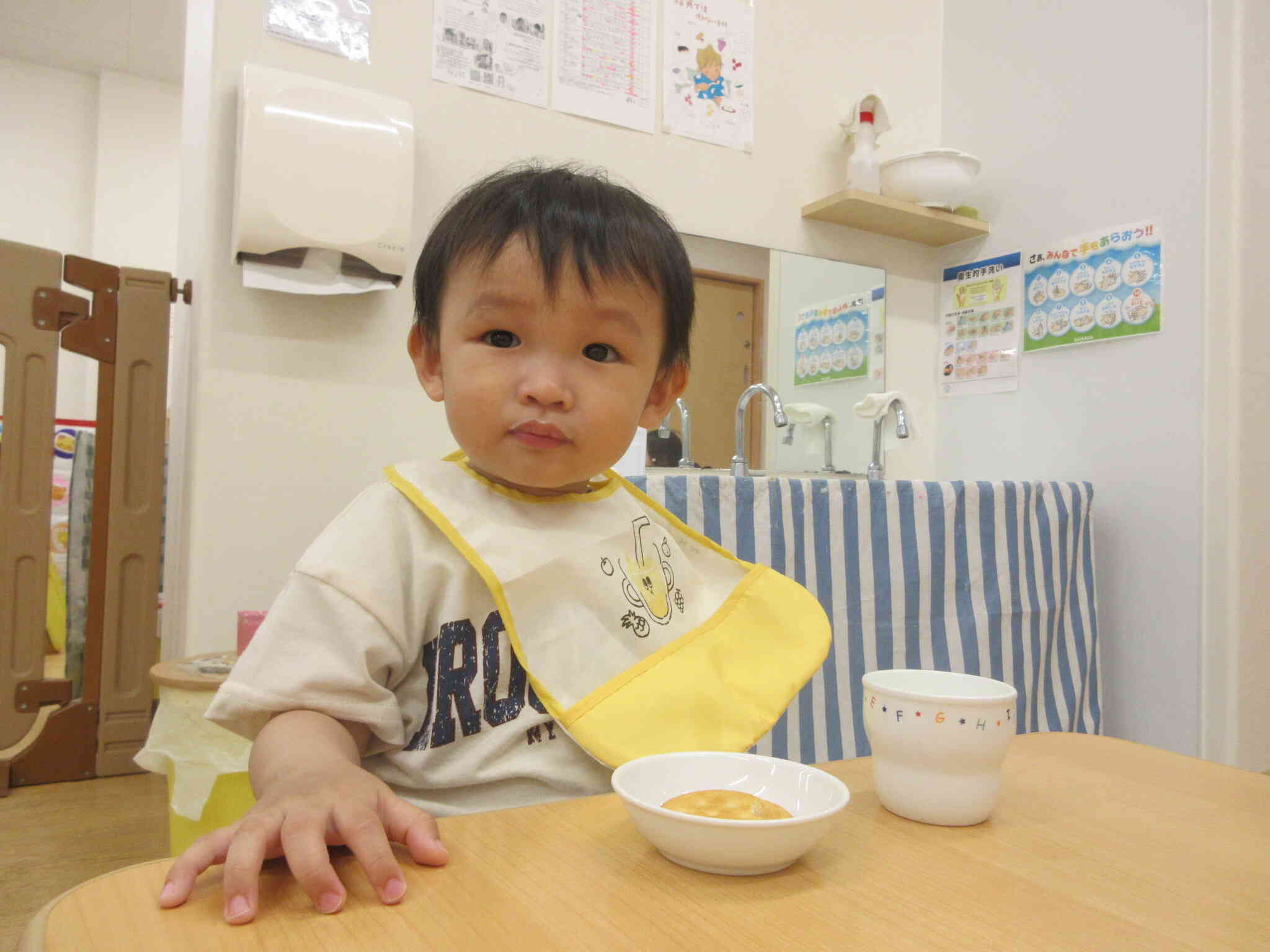 新しいお友だちが増えました！（1歳児　あひる組）